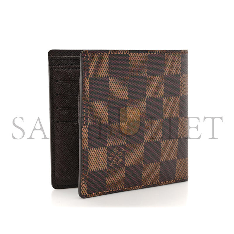 LOUIS VUITTON DAMIER EBENE MARCO WALLET M62288 (12*9*1cm)